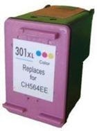 INKJET RIGENERATA HP301XLC (18ml) 420 pagine al 5% - INK LEVEL