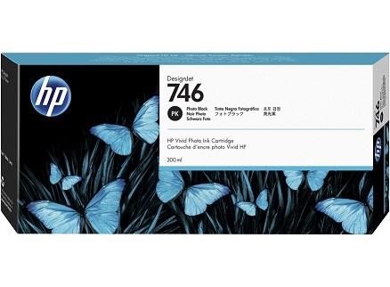 HP INKJET NERO FOTOGRAFICO PER DESIGNJET Z6/Z6DR/Z9+/Z9+DR N.746 (300ml) ORIGINALE