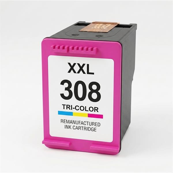 HP Inkjet Rigenerata con Chip Colore 7FP20UE N.308XXL 18ml/420 pg