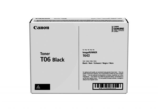 CANON TONER NERO T06 PER IMAGERUNNER 1643IF (20.500PG) ORIGINALE